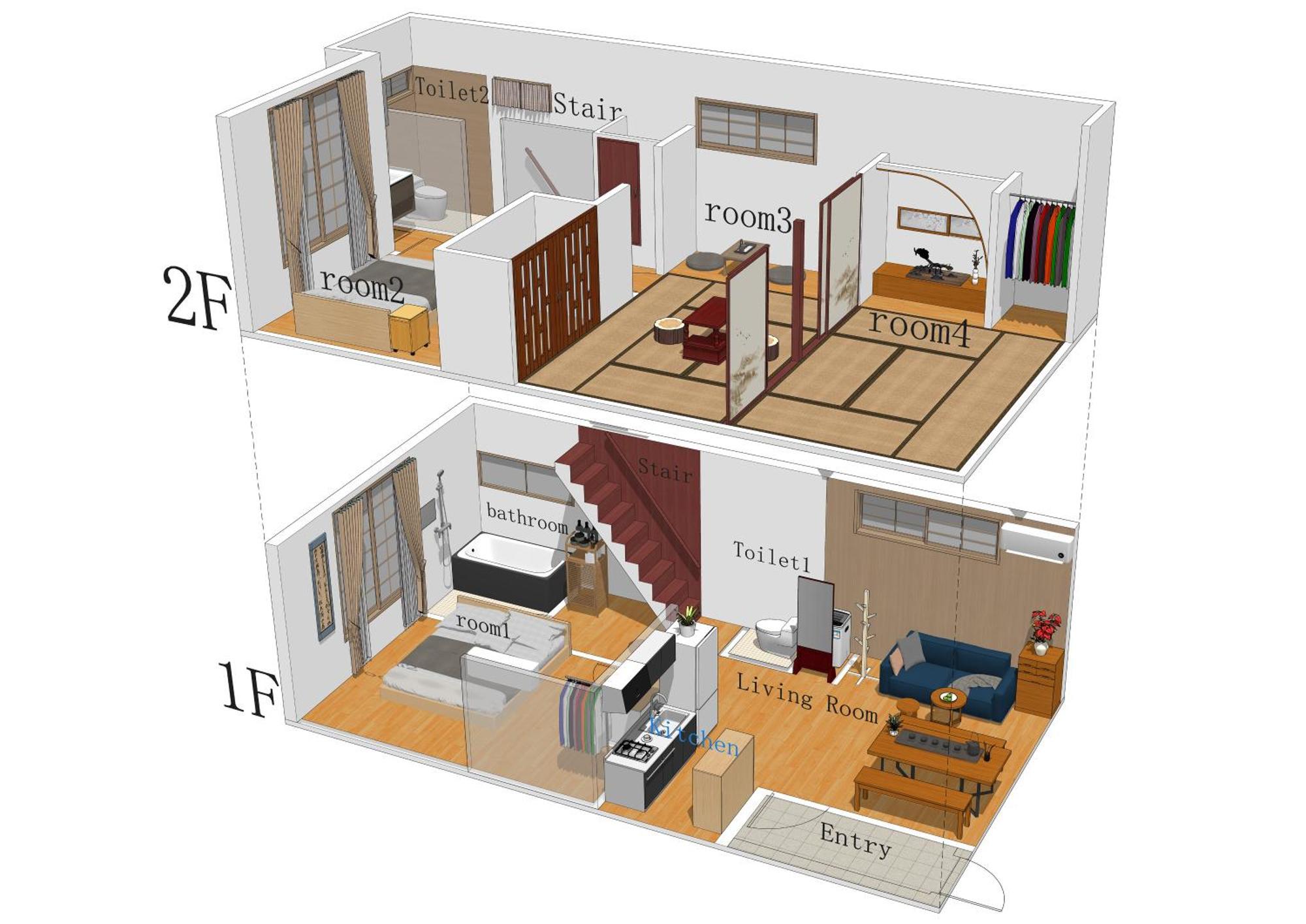 一戸建民泊 Tokyo St-Ar House 東京星宿 Dış mekan fotoğraf